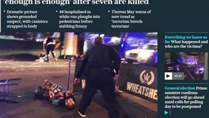 Otra vez Londres bajo ataque terrorista