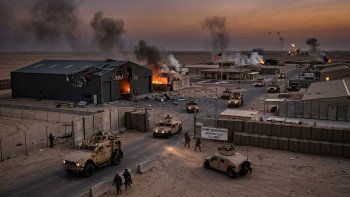 Soldados de Estados Unidos sobre la dura embestida iraní y mala racha de guerra: 