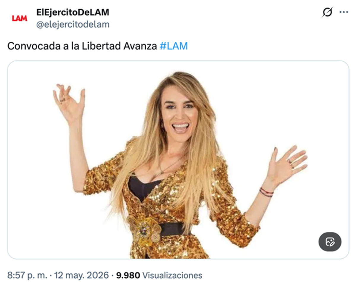 Según Ángel De Brito, Fátima Flórez fue convocada por LLA Según Ángel De Brito, Fátima Flórez fue convocada por LLA
