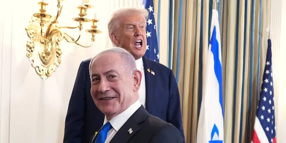 Donald Trump y Netanyahu en la Casa Blanca | GENTILEZA AGENCIA EFE Donald Trump y Netanyahu en la Casa Blanca | GENTILEZA AGENCIA EFE