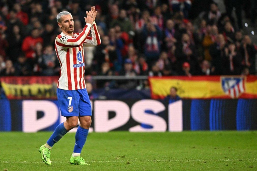 Antoine Griezmann celebra otro gol en Champions League y sigue escalando entre los máximos goleadores históricos del torneo.