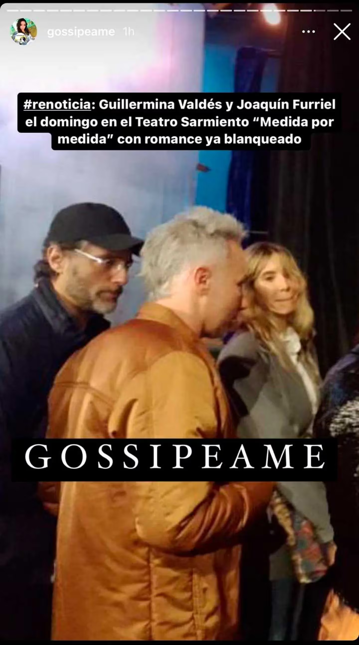 Joaquin Furriel y Guillermina Valdés | Gentileza Gossipeame Joaquin Furriel y Guillermina Valdés | Gentileza Gossipeame