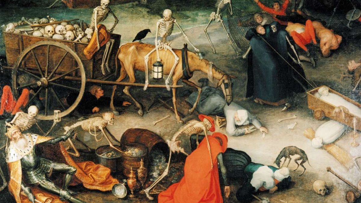 La Peste Negra fue una epidemia que asoló a media Europa a mediados del Siglo XIV, entre 1346 y 1347, y mató a la mitad de la población. La Peste Negra fue una epidemia que asoló a media Europa a mediados del Siglo XIV, entre 1346 y 1347, y mató a la mitad de la población.