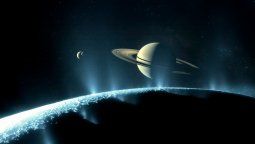 La ciencia está emocionada con esto en Saturno. La ciencia está emocionada con esto en Saturno.