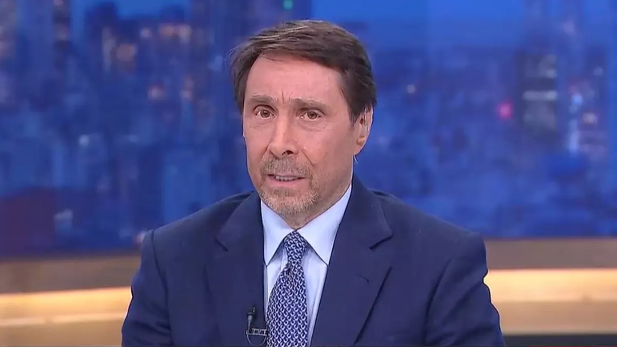 Eduardo Feinmann había contado intimidades sobre el estado de salud de Jorge Messi, que después fueron desmentidad (en parte) por la familia. Foto: Captura A24 Eduardo Feinmann había contado intimidades sobre el estado de salud de Jorge Messi, que después fueron desmentidad (en parte) por la familia. Foto: Captura A24
