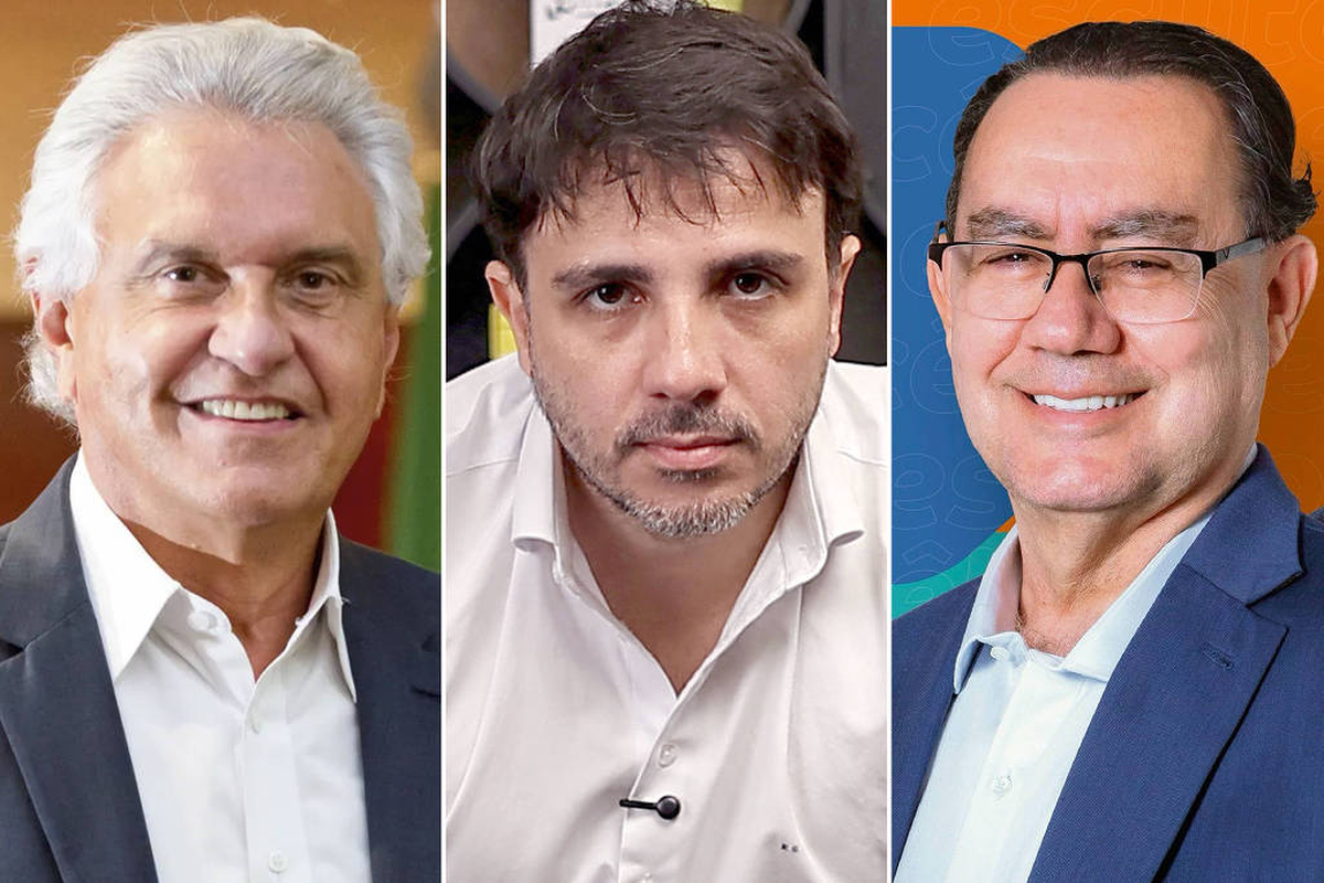De izquierda a derecha: los candidatos presidenciales Ronaldo Caiado, Renan Santos y Augusto Cury - Foto: Reuters/Instagram