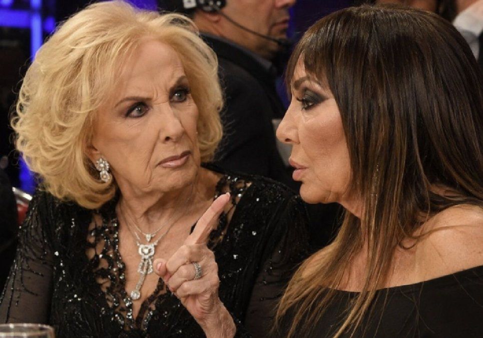 Mirtha Legrand se mostró distante de Moria Casán: Ni la saludó por su cumpleaños ni vio la serie.