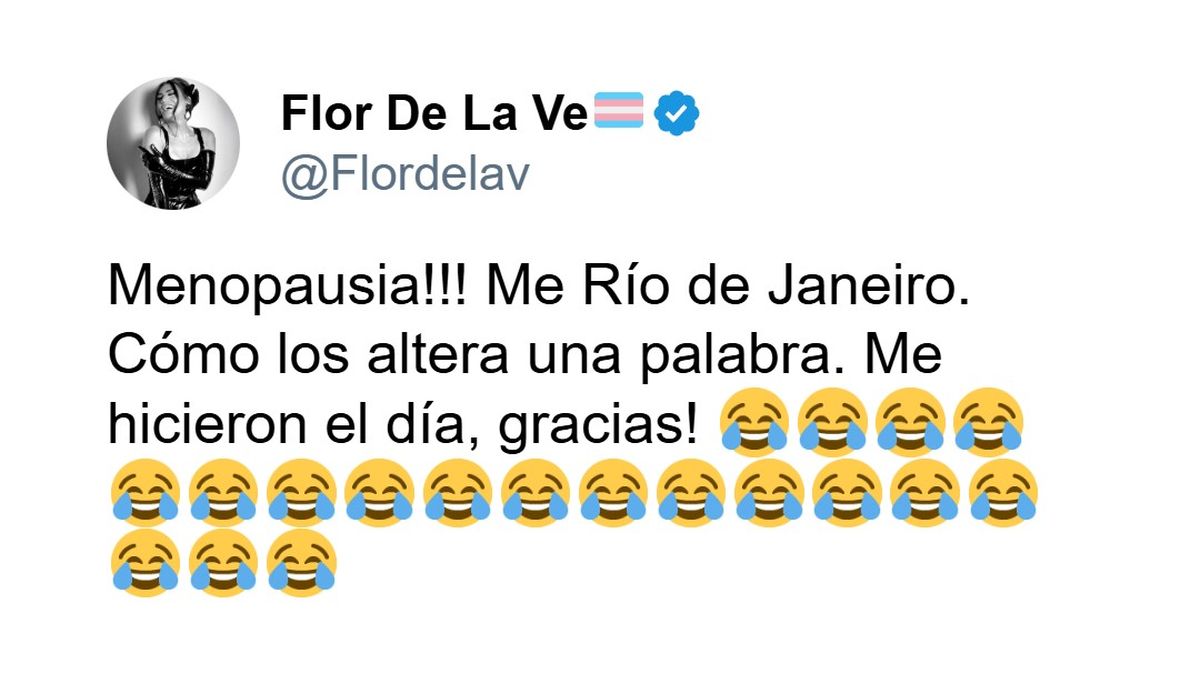 La mención de la menopausia volvió tendencia a Flor de la V y generó reacciones mixtas. Incluso la conductora se lo tomó con humor. La mención de la menopausia volvió tendencia a Flor de la V y generó reacciones mixtas. Incluso la conductora se lo tomó con humor.