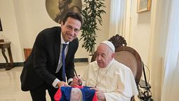 Mundo San Lorenzo: Marcelo Moretti y su encuentro con el papa Francisco