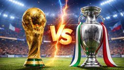 Eurocopa y Mundial, dos de los grandes eventos del fútbol global que hoy también se comparan por el precio de sus entradas para los aficionados. Eurocopa y Mundial, dos de los grandes eventos del fútbol global que hoy también se comparan por el precio de sus entradas para los aficionados.