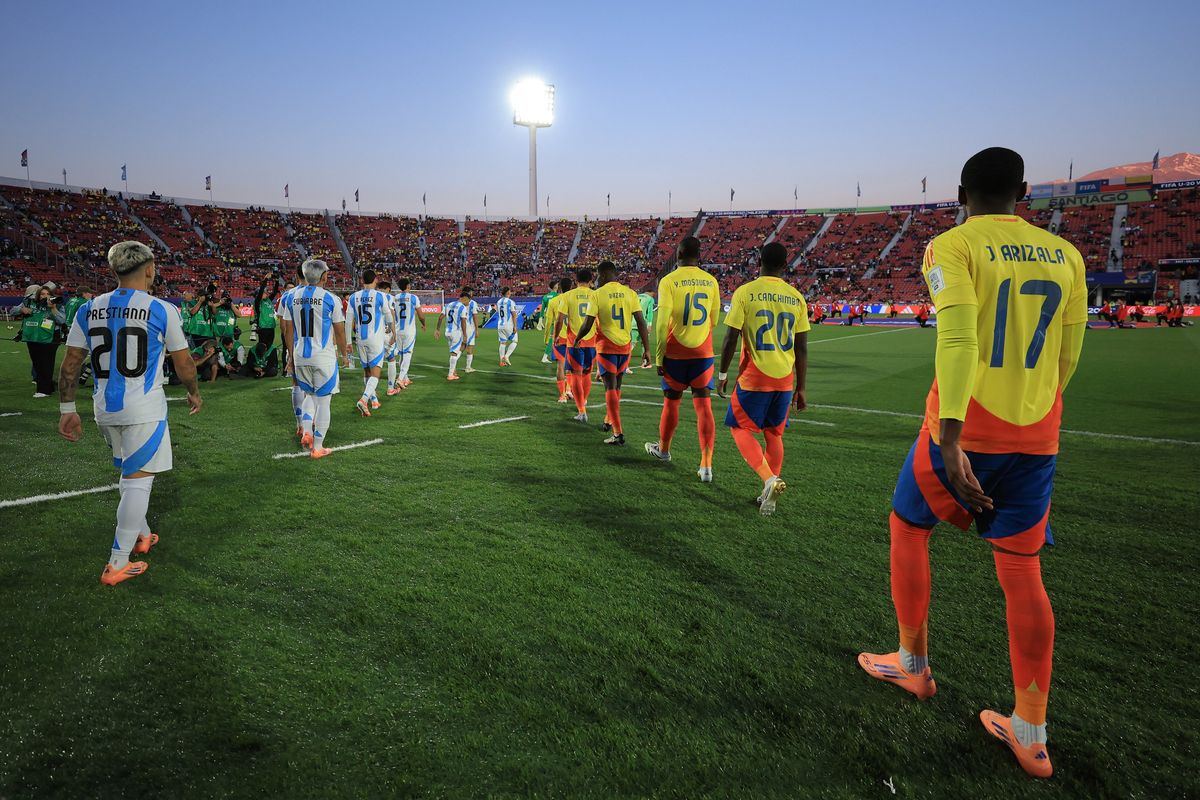 Argentina y Colombia jugaron un partido muy atractivo Argentina y Colombia jugaron un partido muy atractivo