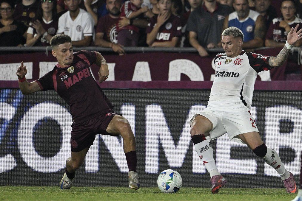 Lanús vs Flamengo por la Recopa SudamericanaFOTO: (X/REDES@clublanus)/NA. `
