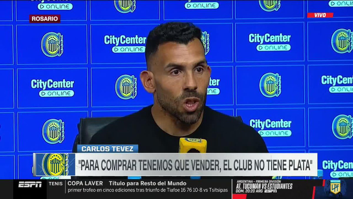 Carlos Tevez, sin pelos en la lengua.