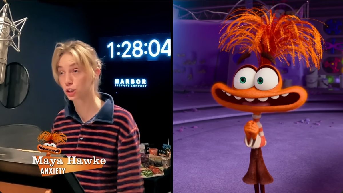 Hawke pudo canalizar su propia ansiedad en su personaje de 'Intensa Mente 2', hizo llorar al director de la película y consiguió el papel de Ansiedad. Hawke pudo canalizar su propia ansiedad en su personaje de 'Intensa Mente 2', hizo llorar al director de la película y consiguió el papel de Ansiedad.