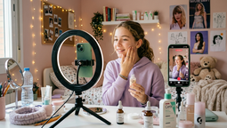 Detrás de cada video de get ready with me en TikTok, hay marcas de cosmética que mandan a menores productos que no son buenos para ellas. Detrás de cada video de get ready with me en TikTok, hay marcas de cosmética que mandan a menores productos que no son buenos para ellas.