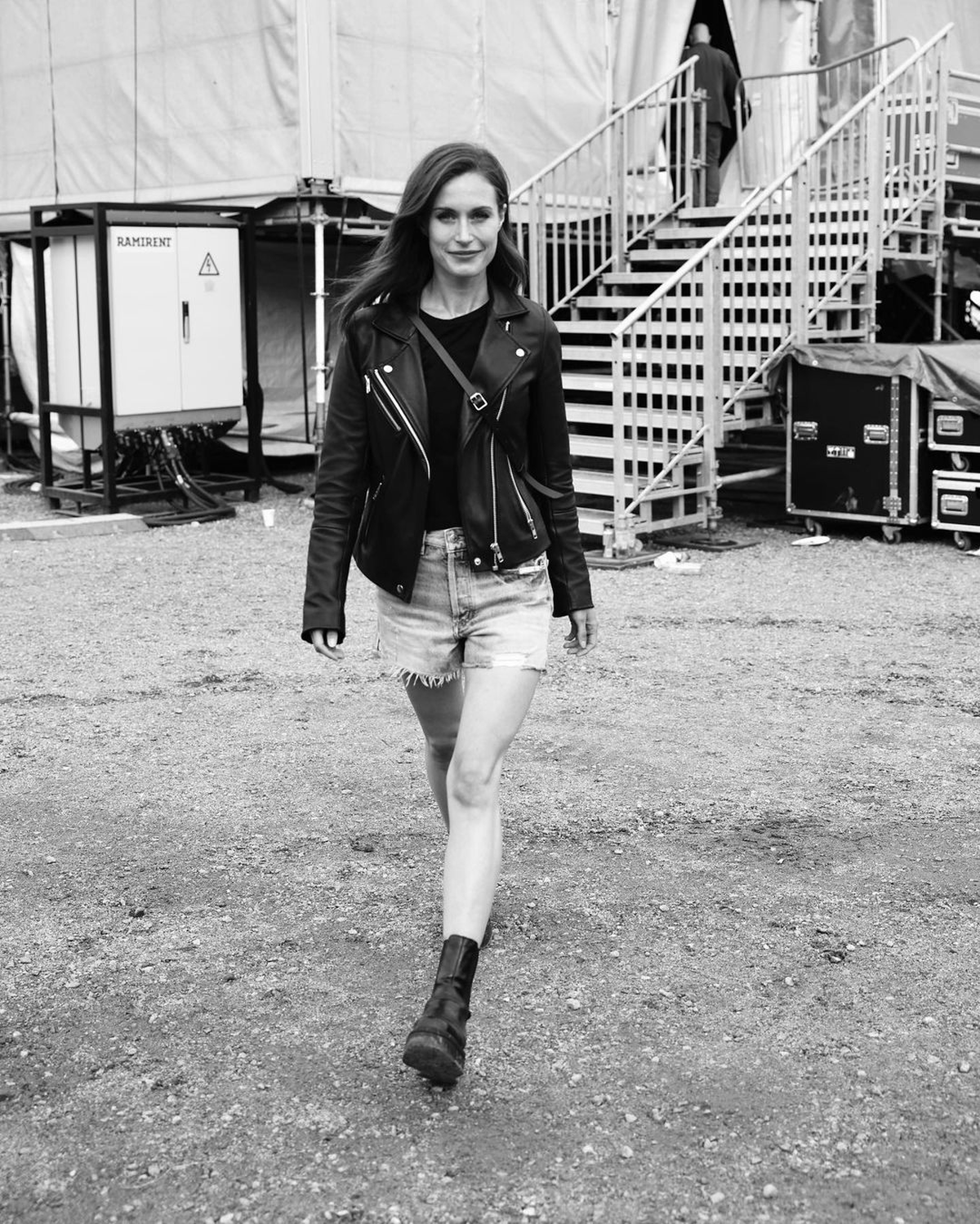 Foto de la mandataria en la cuenta oficial de Ruisrock.