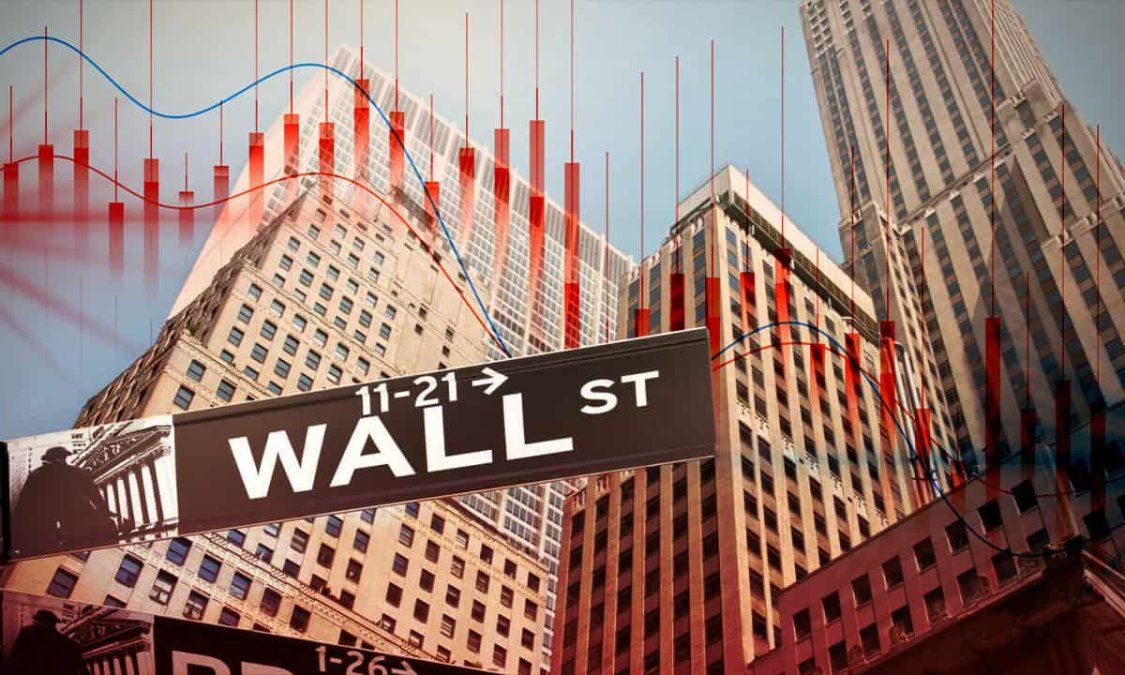 Jornada recesiva en Wall Street.