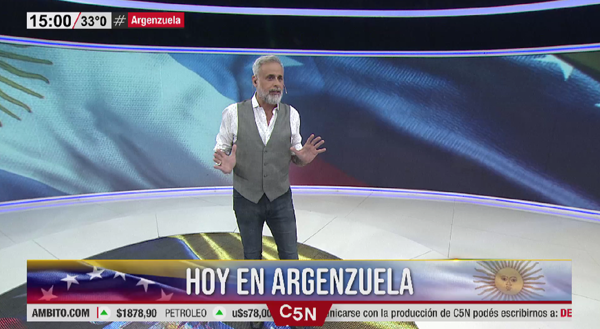Rial develó esta información en su ciclo, Argenzuela.