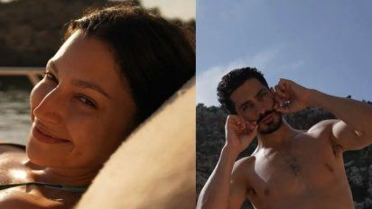 Chino Darín desatado: La foto a su novia desnuda en la playa