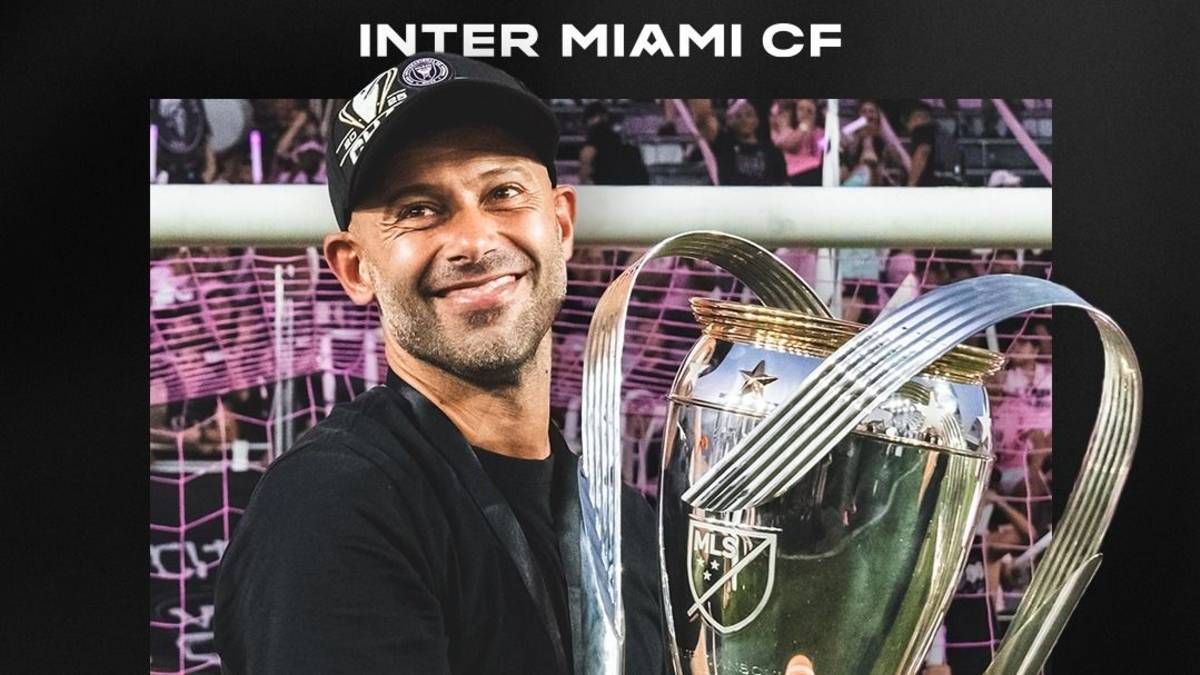 Inter Miami anunció la salida de Javier Mascherano como DT del equipo. FOTO: INTER MIAMI.&nbsp;