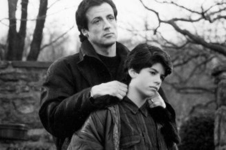 Padre e hijo en Rocky V.