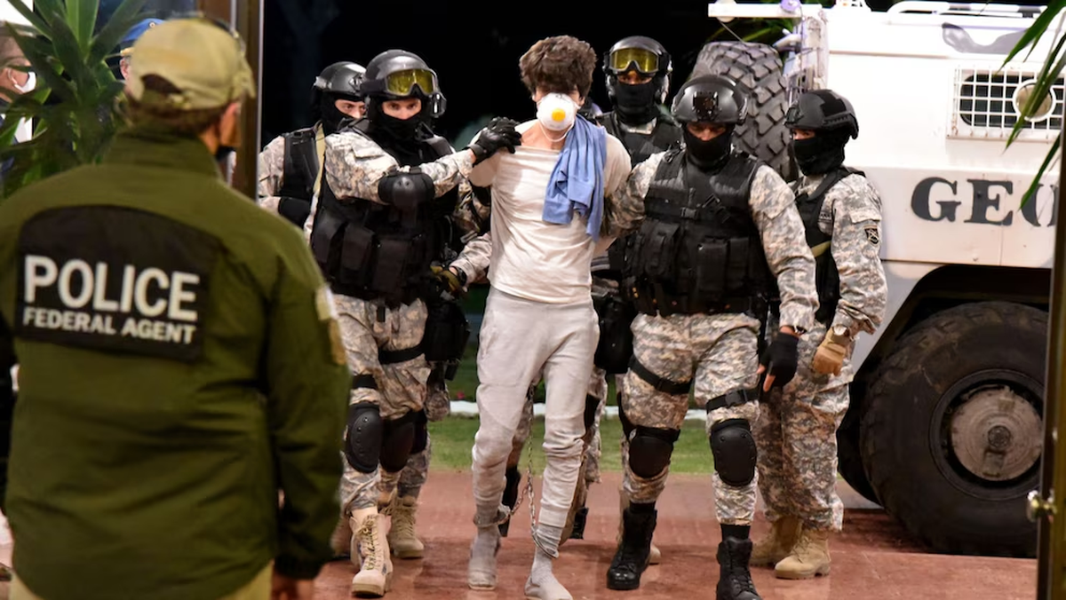 La hermana de Gerardo González Valencia, Rosalinda, que era la esposa de El Mencho. | FOTO DE SU CAPTURA EN URUGUAY La hermana de Gerardo González Valencia, Rosalinda, que era la esposa de El Mencho. | FOTO DE SU CAPTURA EN URUGUAY