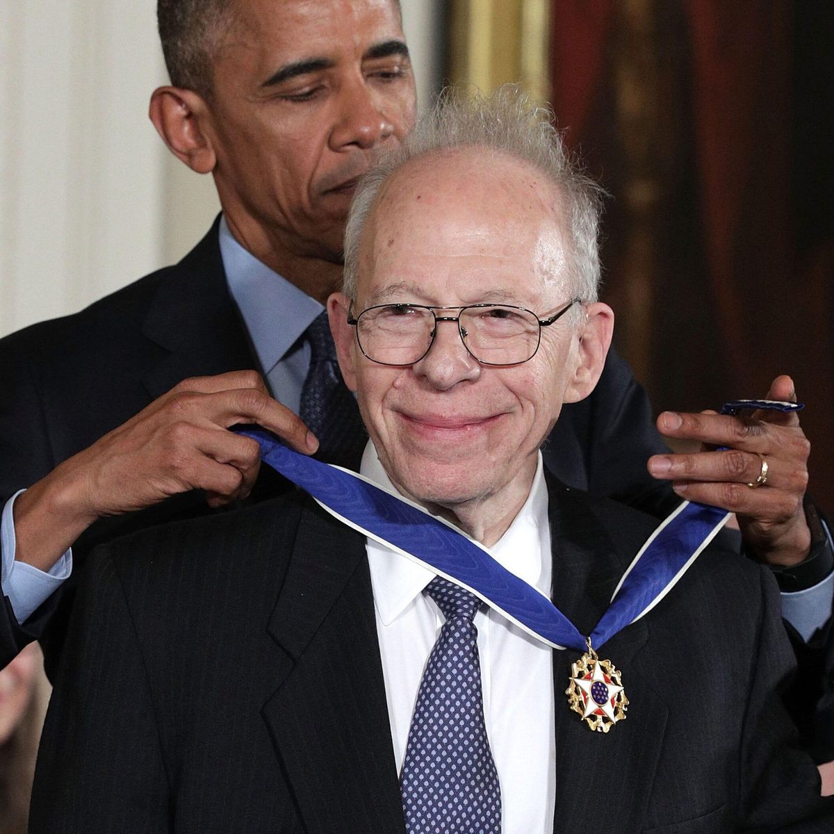 Richard Garwin condecorado por Barack Obama.