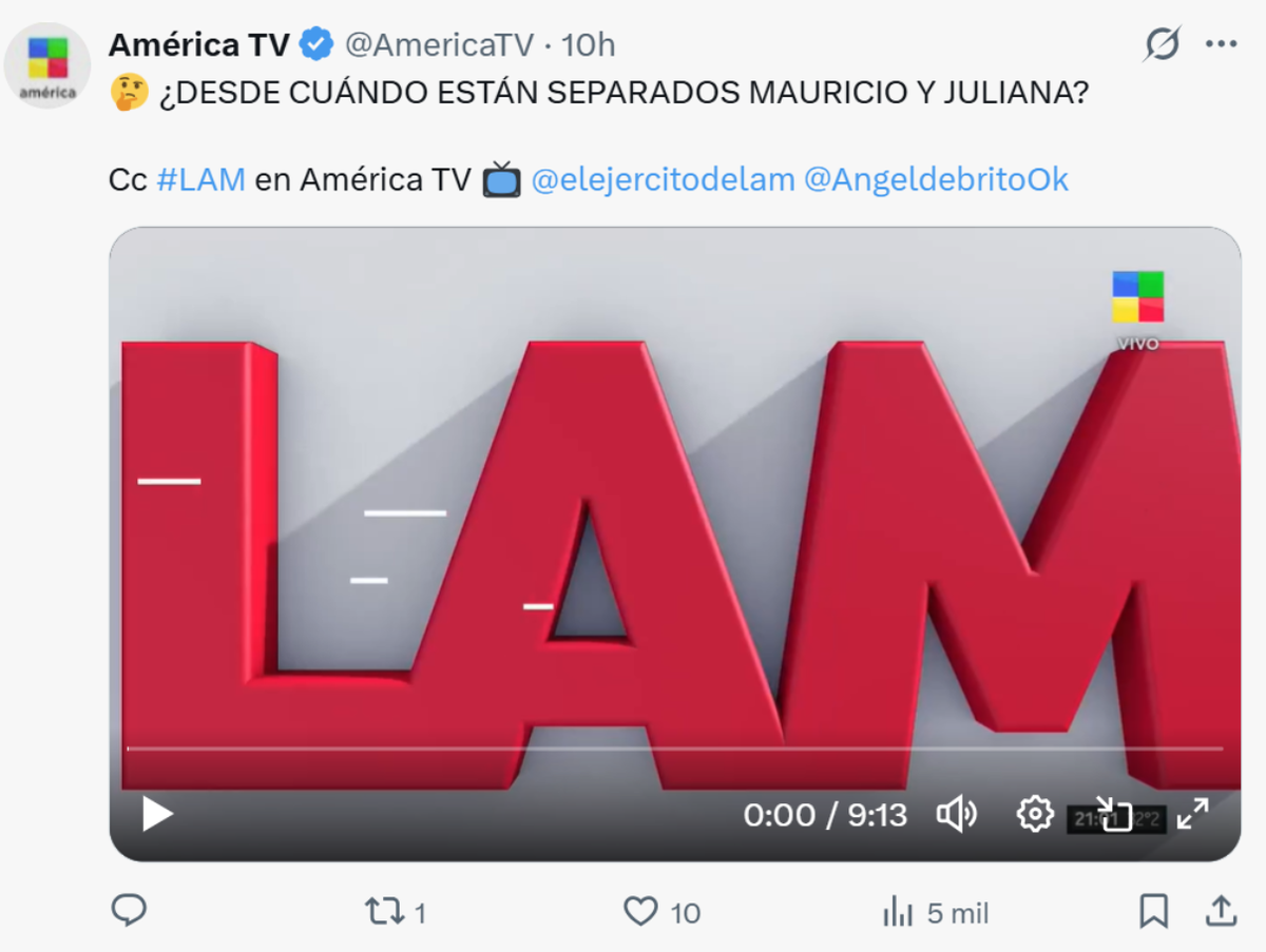 Ángel de Brito brindó detalles de la separación del expresidente y la diseñadora. Ángel de Brito brindó detalles de la separación del expresidente y la diseñadora.