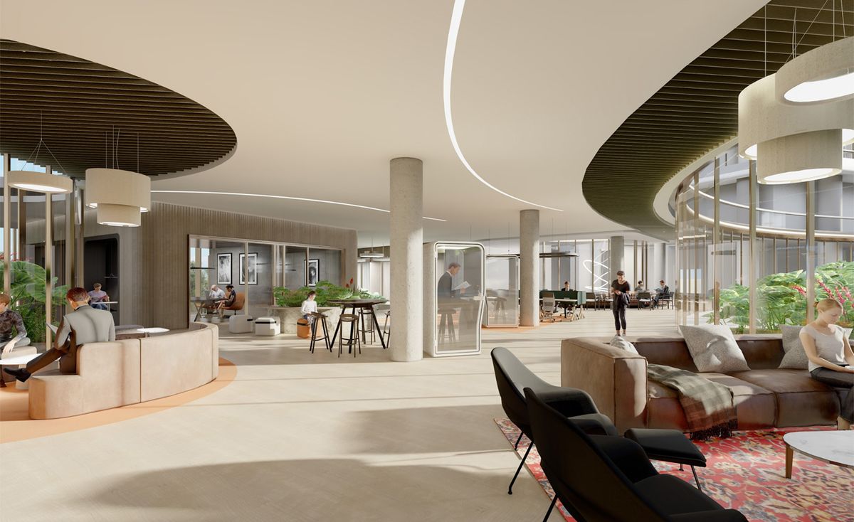 Área de coworking en Udaondo. Área de coworking en Udaondo.