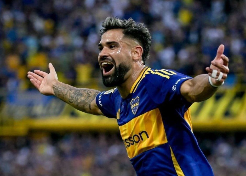 Milton Giménez autor del doblete para que Boca lo de vuelta.