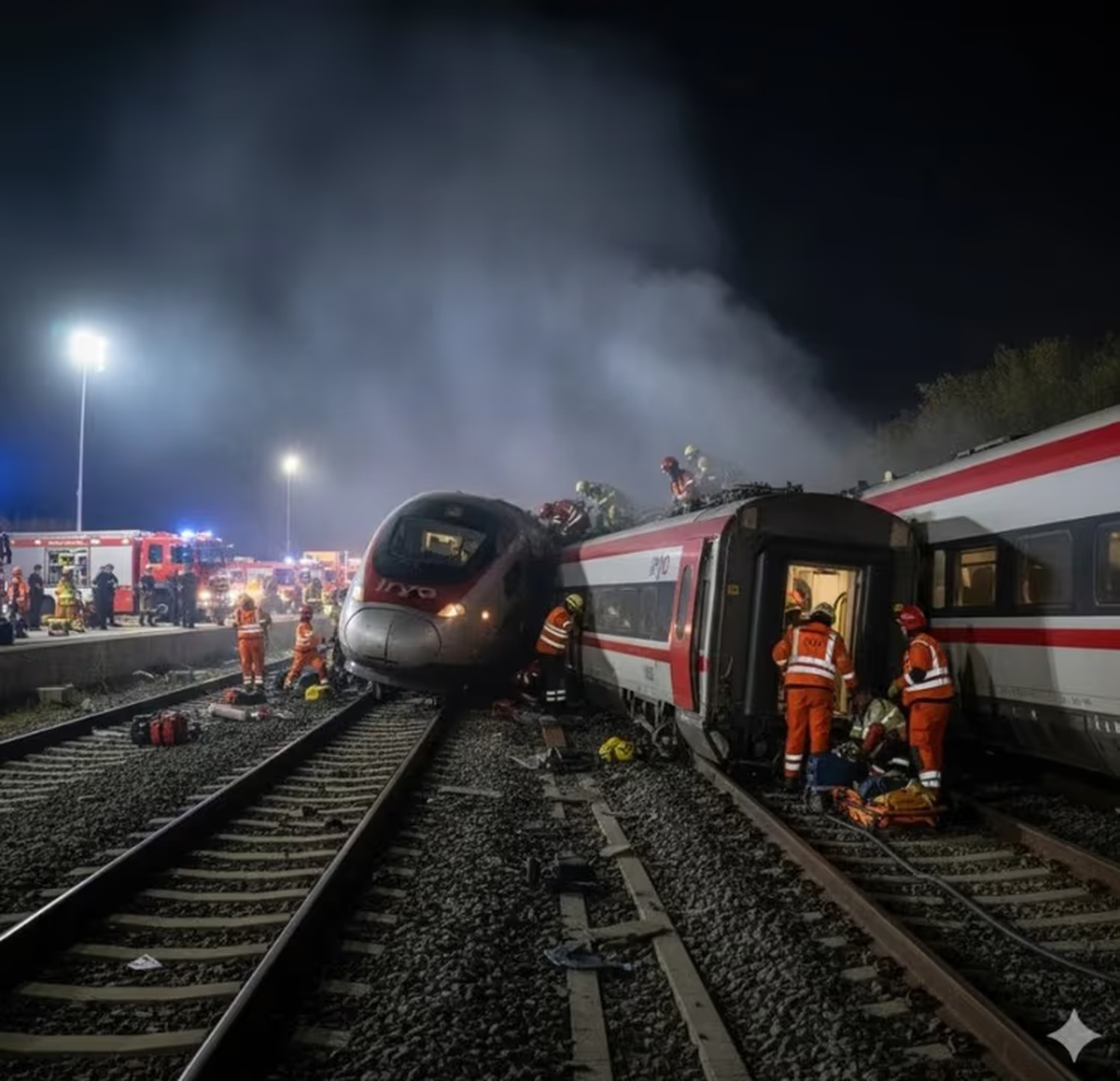 Tragedia ferroviaria en España. Tragedia ferroviaria en España.
