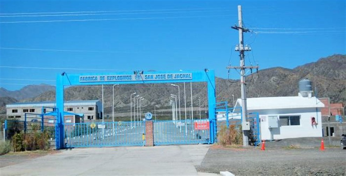 Fábrica de Jáchal, en San Juan. Fábrica de Jáchal, en San Juan.