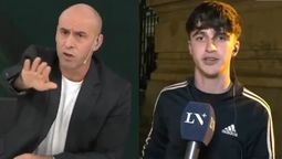 Esteban Trebucq hizo un papelón en LN+ con un alumno del Nacional Buenos Aires. Lo provocó, el joven le retrucó y al final el conductor pidió sacarlo del aire. Foto: Urgente24/Captura LN+ Esteban Trebucq hizo un papelón en LN+ con un alumno del Nacional Buenos Aires. Lo provocó, el joven le retrucó y al final el conductor pidió sacarlo del aire. Foto: Urgente24/Captura LN+
