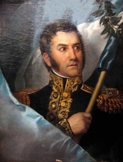El General José de San Martín.