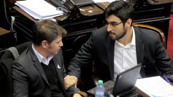 Juan Facundo Moyano y Axel Kicillof cuando ambos eran diputados nacionales por el Frente de Todos. Juan Facundo Moyano y Axel Kicillof cuando ambos eran diputados nacionales por el Frente de Todos.