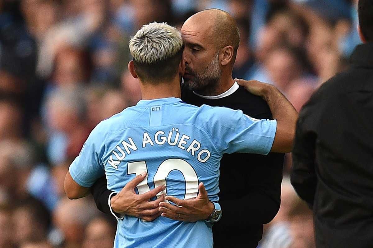 Kun Agüero y Pep Guardiola, una dupla histórica