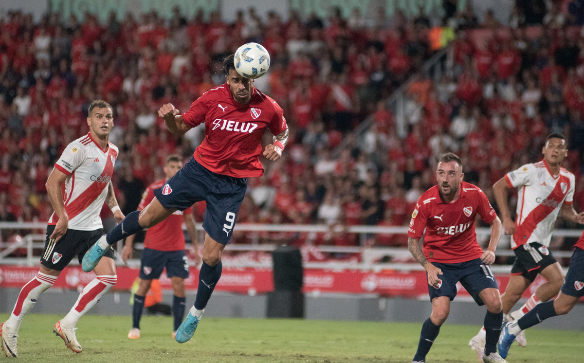 Independiente 1-1 River. Independiente 1-1 River.