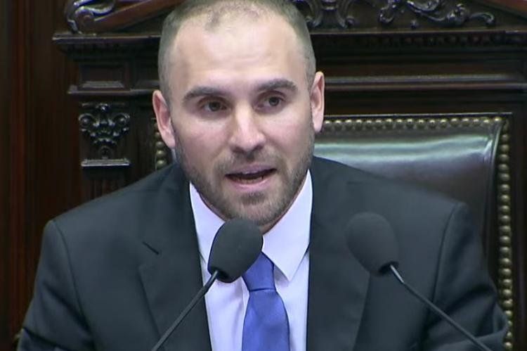 El ministro de Hacienda, Martín Guzmán, respondió preguntas de los legisladores.