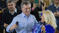 Mauricio Macri y Elisa Carrió Mauricio Macri y Elisa Carrió