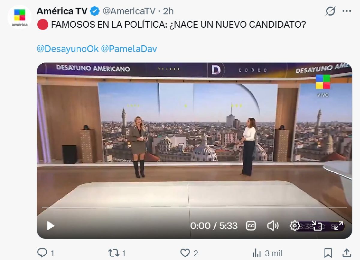 Nancy Dupl&aacute;a brind&oacute; detalles de la intenci&oacute;n de Pablo Echarri de convertirse en funcionario.
