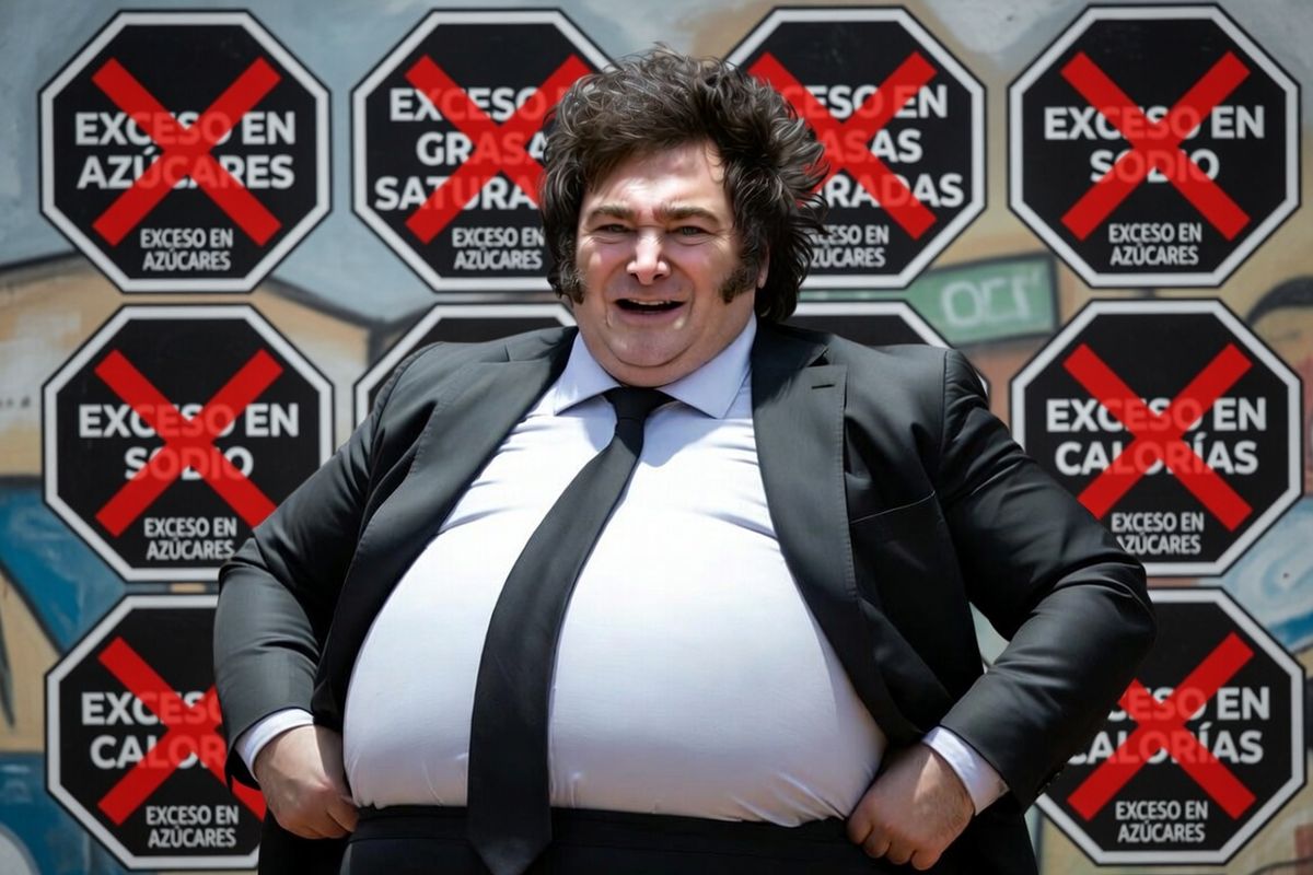 Saludable Javier Milei elimina el Etiquetado Frontal.