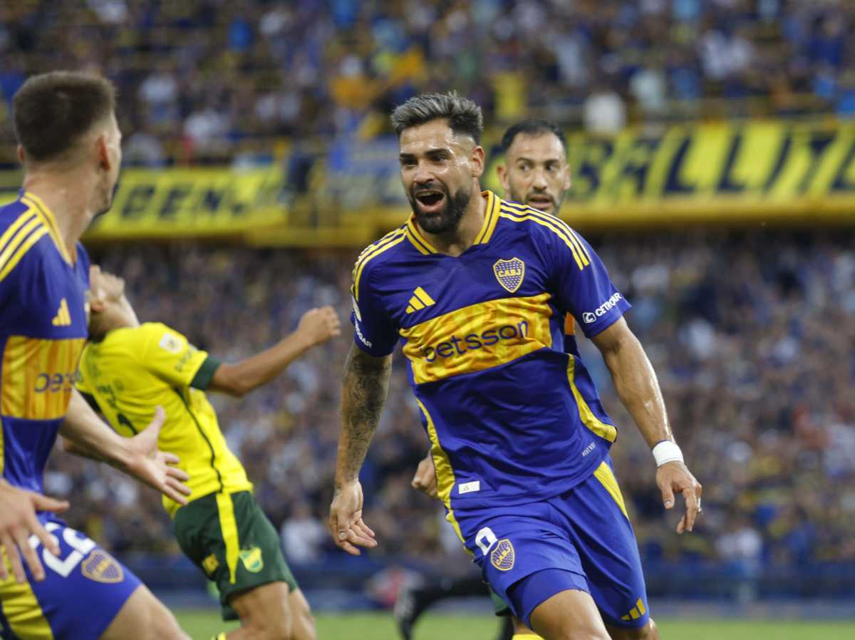 Doblete de Giménez, el goleador de este Boca Doblete de Giménez, el goleador de este Boca