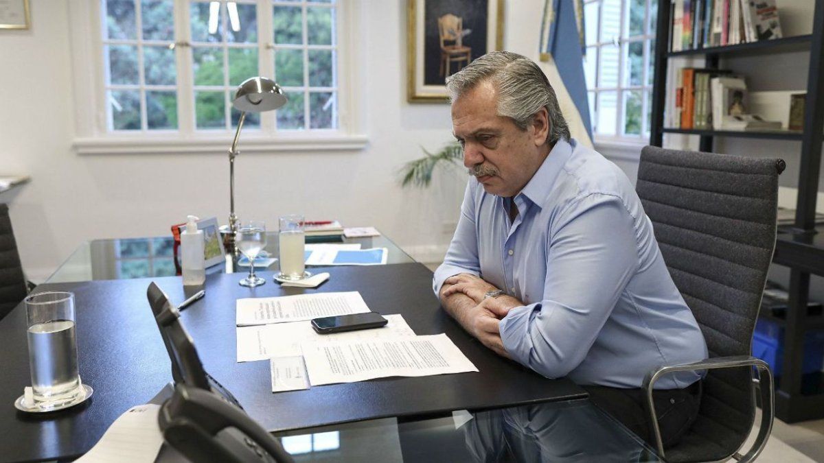 Alberto Fernández, ex presidente de la nación.