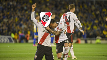 Miguel Borja, ex River Miguel Borja, ex River