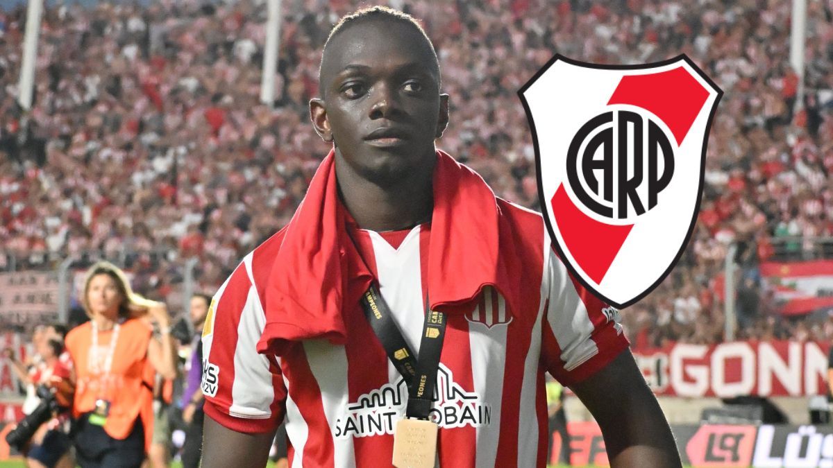 Edwuin Cetré habló sobre la chance de llegar a River en este mercado de pases.&nbsp;