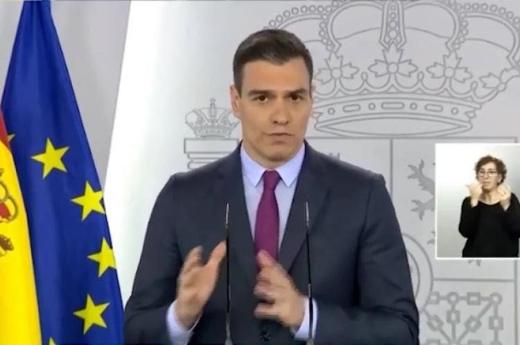 El presidente español, Pedro Sánchez.