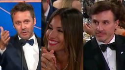 Roberto García Moritán, Pampita y Benjamín Vicuña.