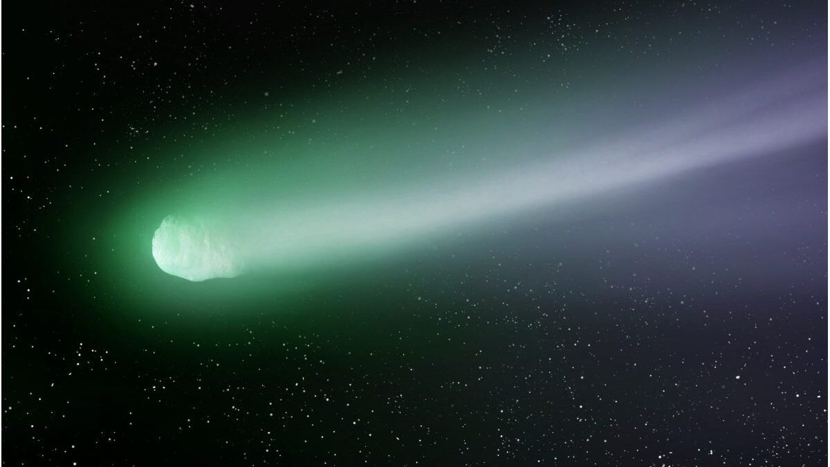 Cometa verde visita la Tierra y será una oportunidad única para verlo