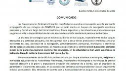altText(Covid-19: Peligra la pesca y 5 sindicatos denuncian que no atienden a los contagiados)}