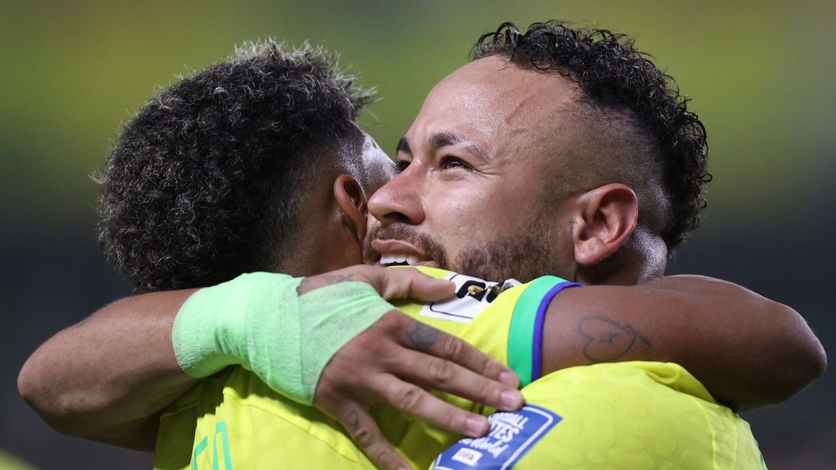 Neymar y Rodrygo